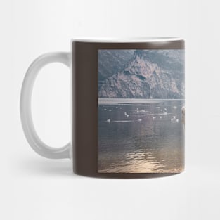 Lake Garda at Torbole in North Italy Mug